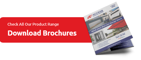 Access Garage Doors brochure showcasing their range of garage doors, available for download