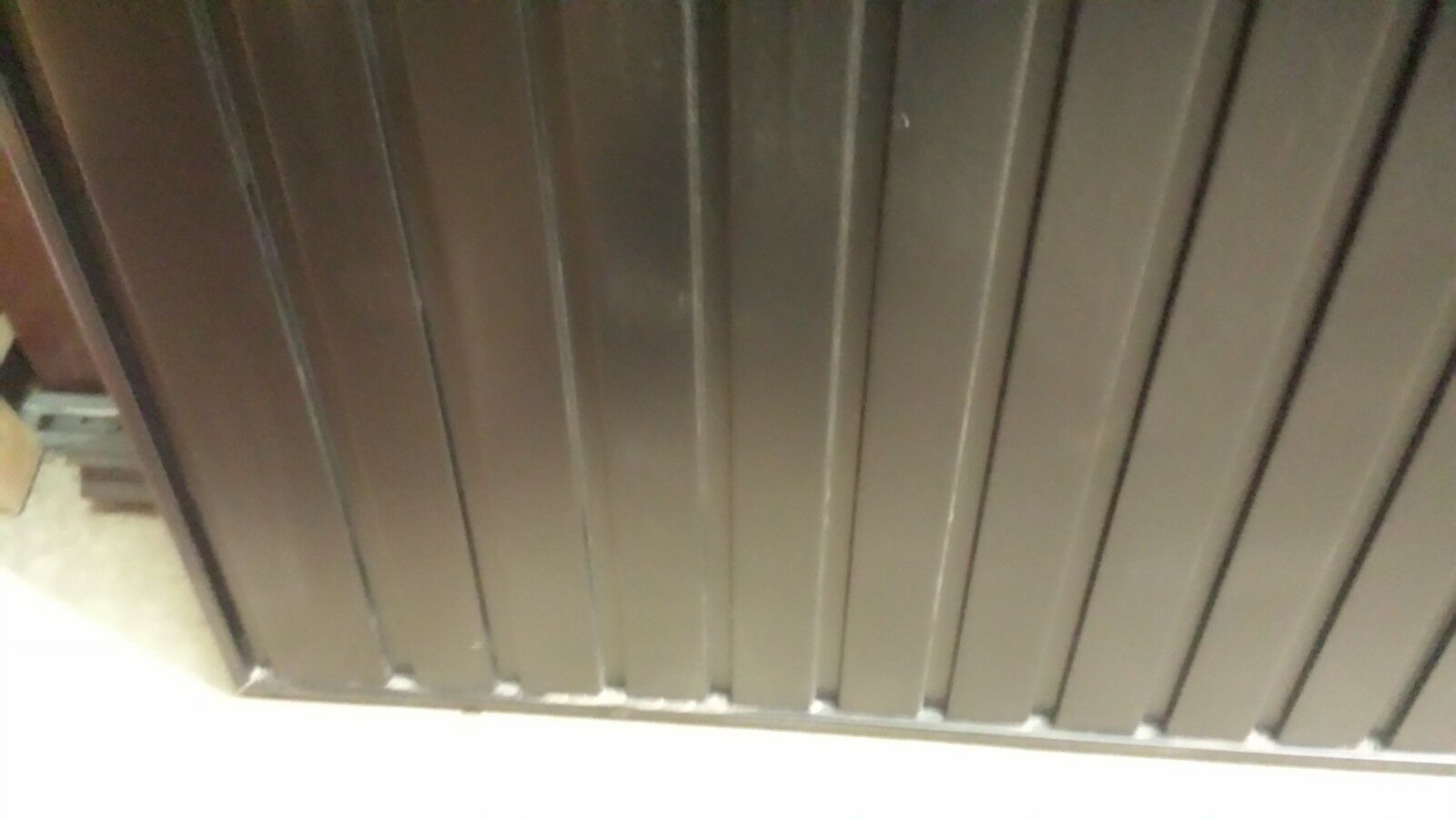 Garador Carlton Vertically Ribbed in a Fully Finished Black