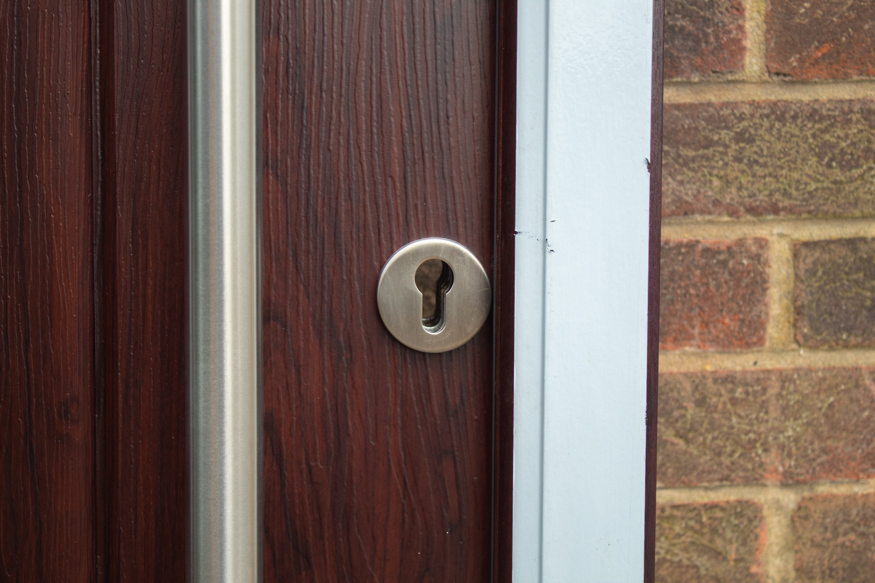 Rockdoor Vermont LH Opening Inwards in Rosewood