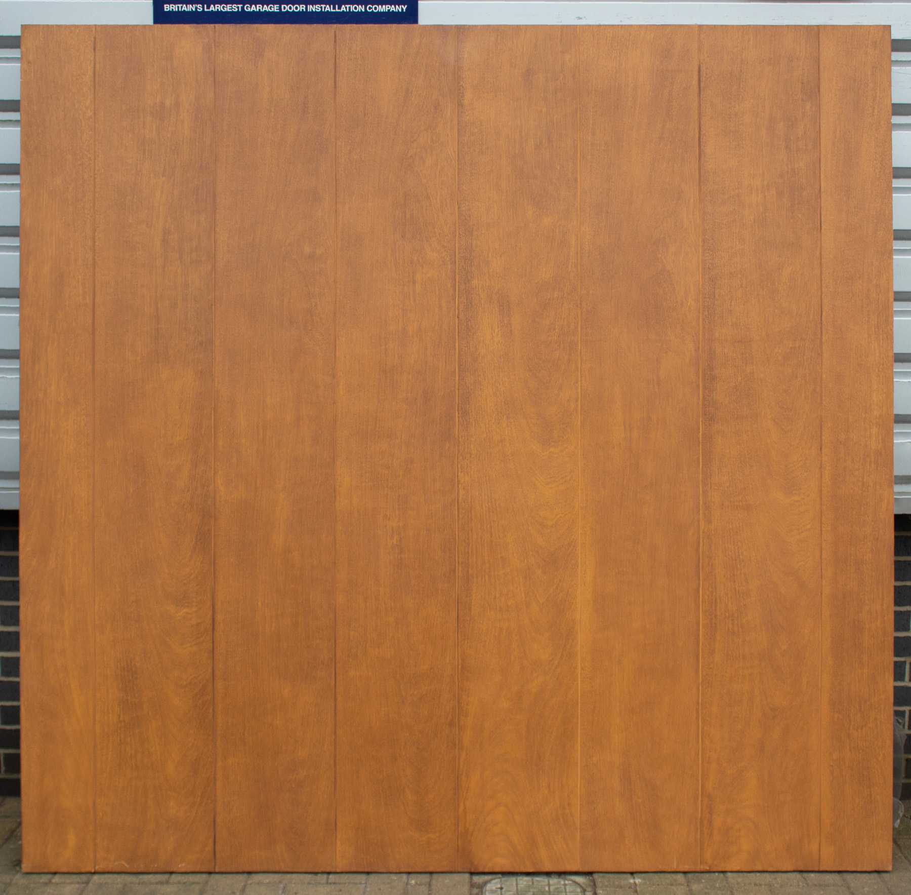 Meridian Neptune Wide Vertical Rib in Burma Teak