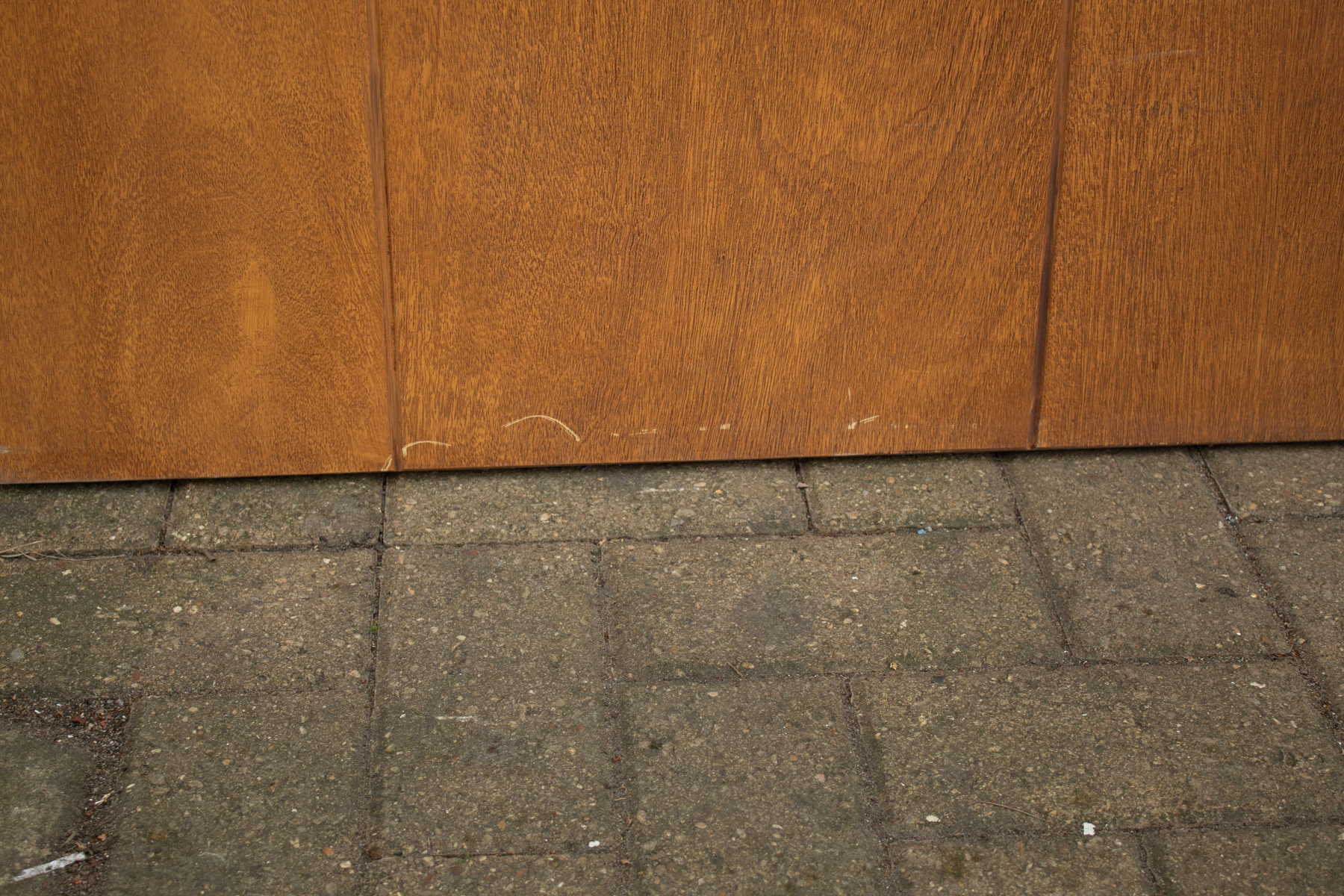 Meridian Neptune Wide Vertical Rib in Burma Teak