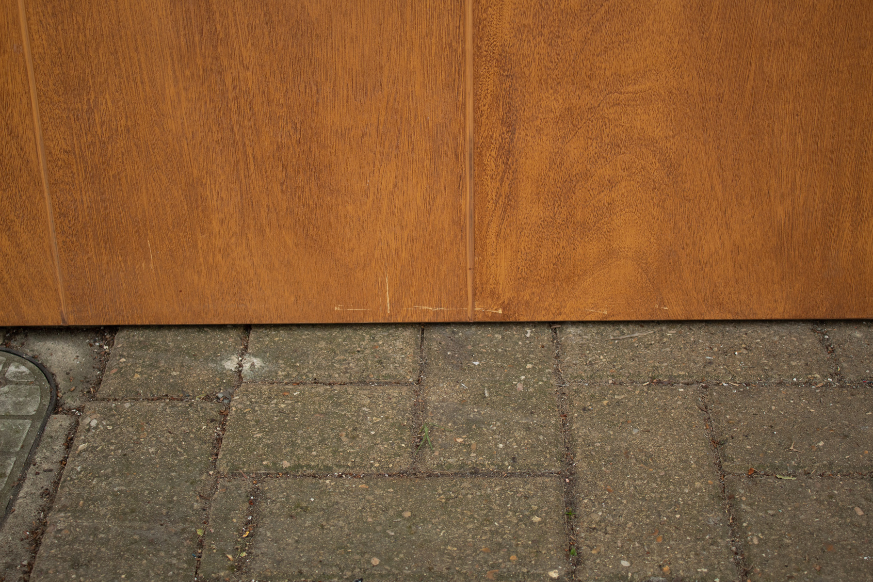 Meridian Neptune Wide Vertical Rib in Burma Teak