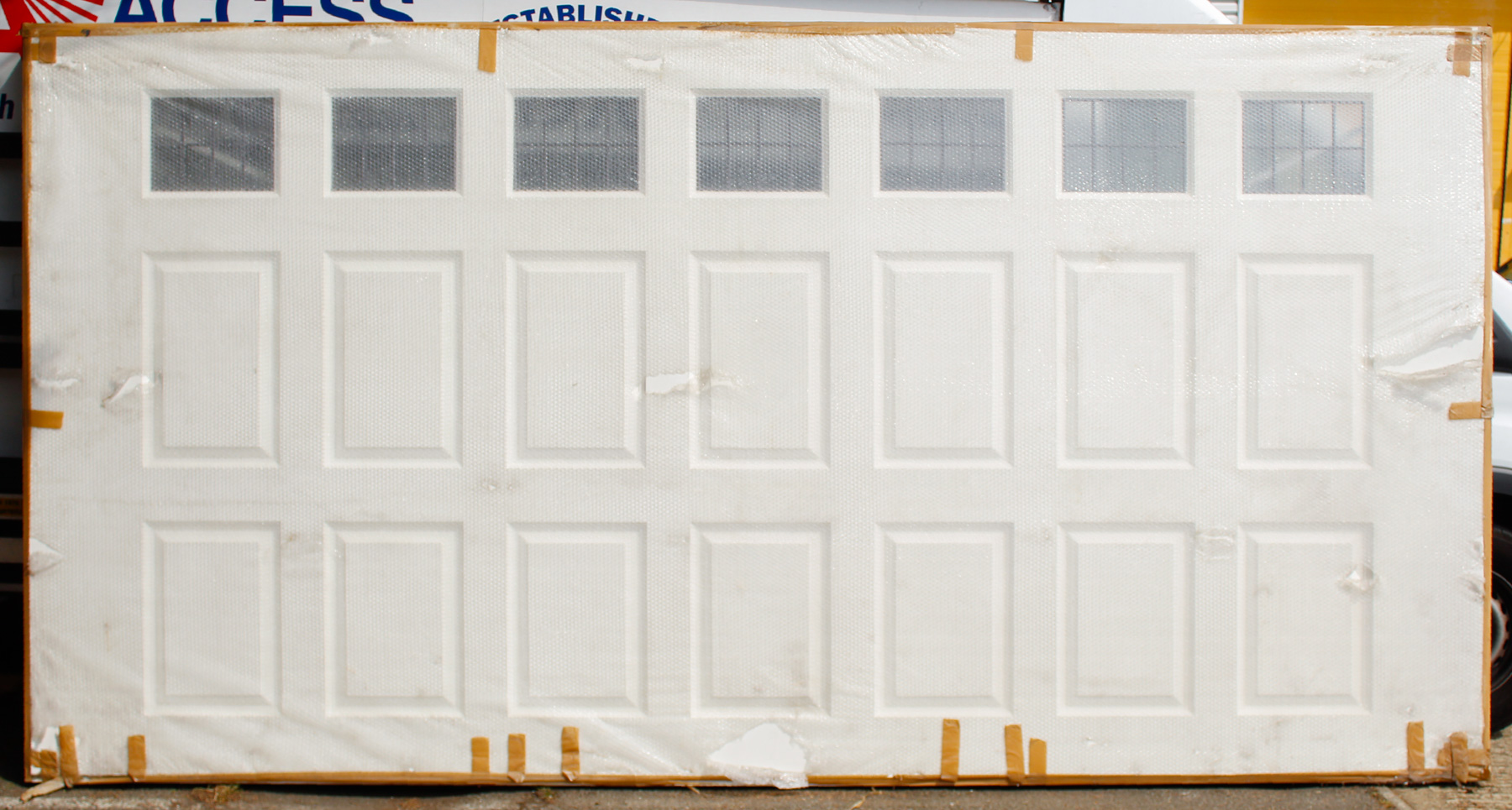 Garador Arden (W) Georgian with Windows in White Gloss