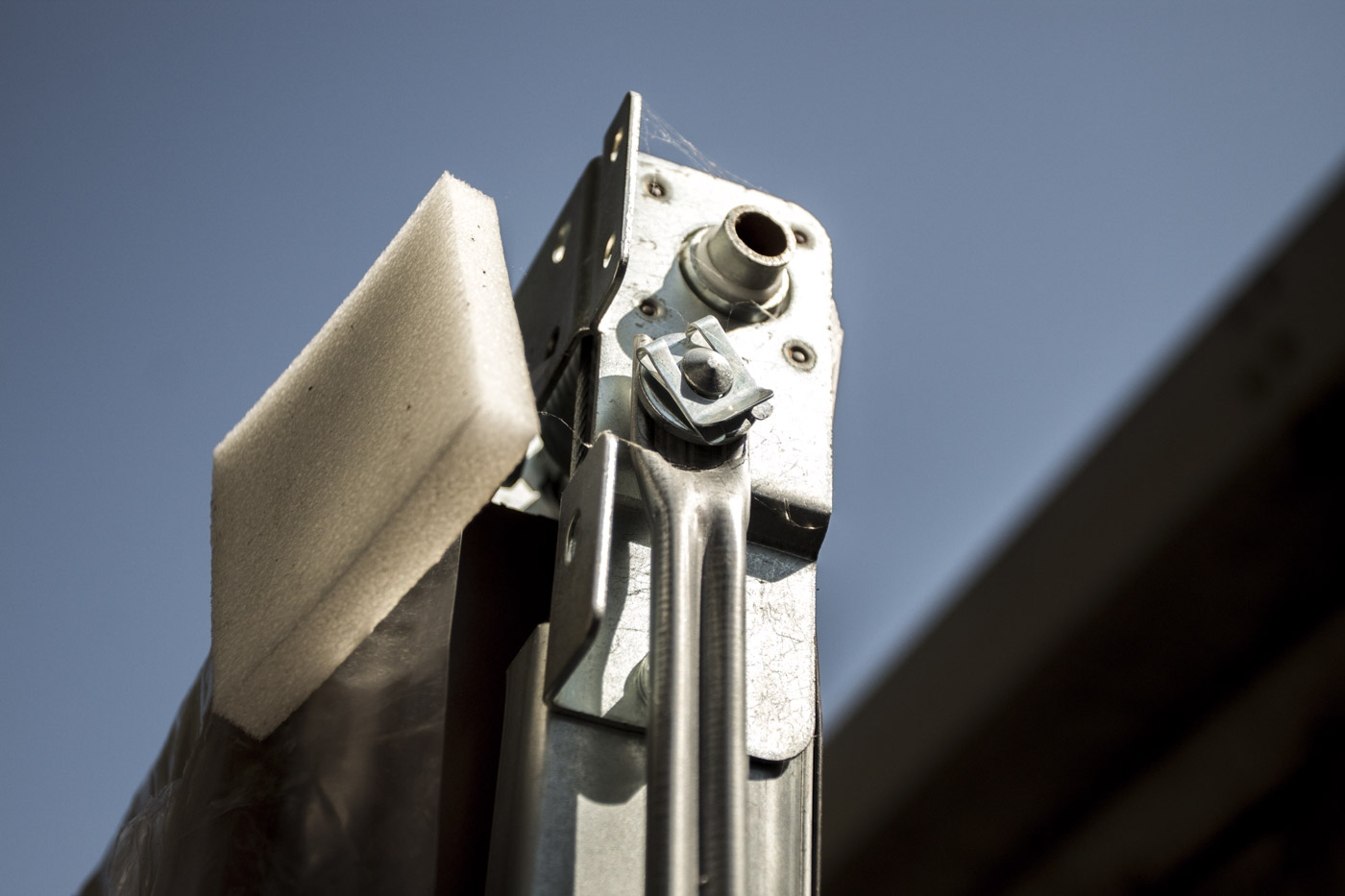Garador Penshurst Tudor Honey Beech Canopy Garage Door