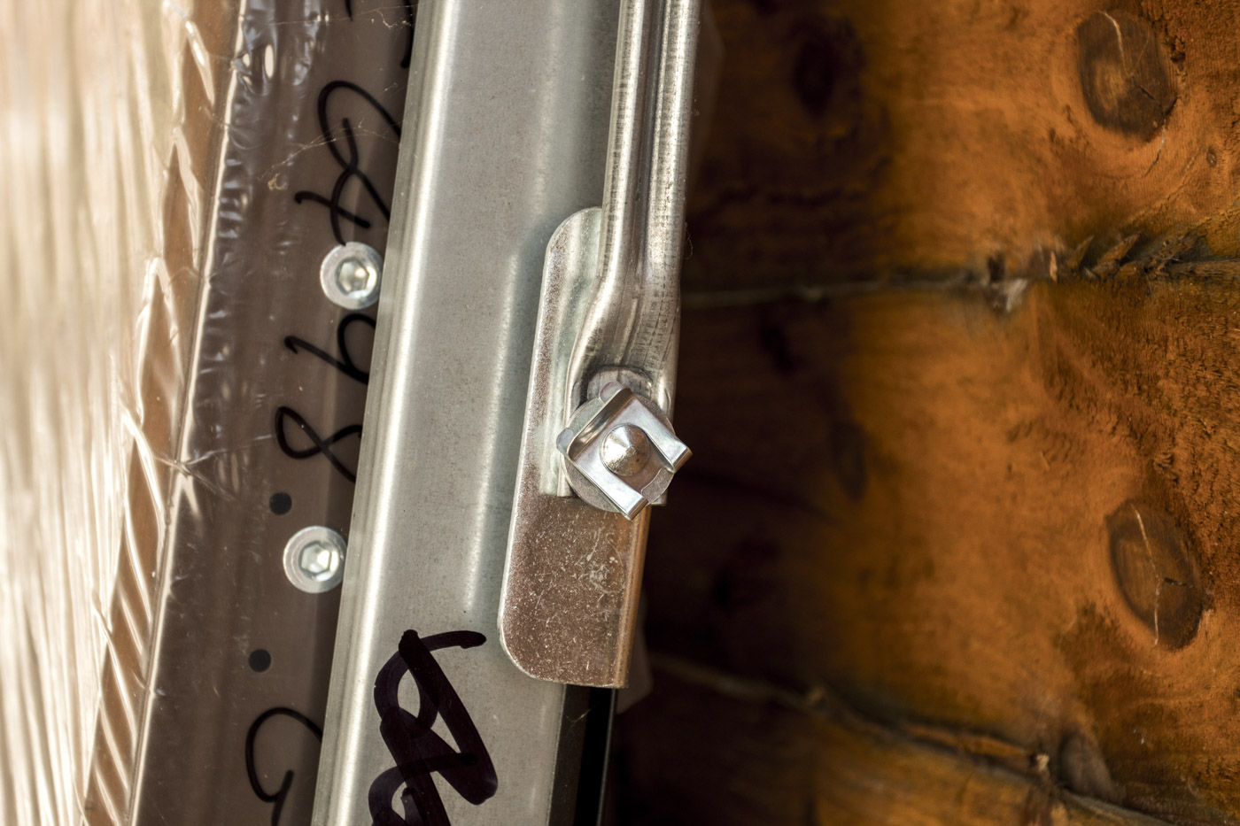 Garador Penshurst Tudor Honey Beech Canopy Garage Door