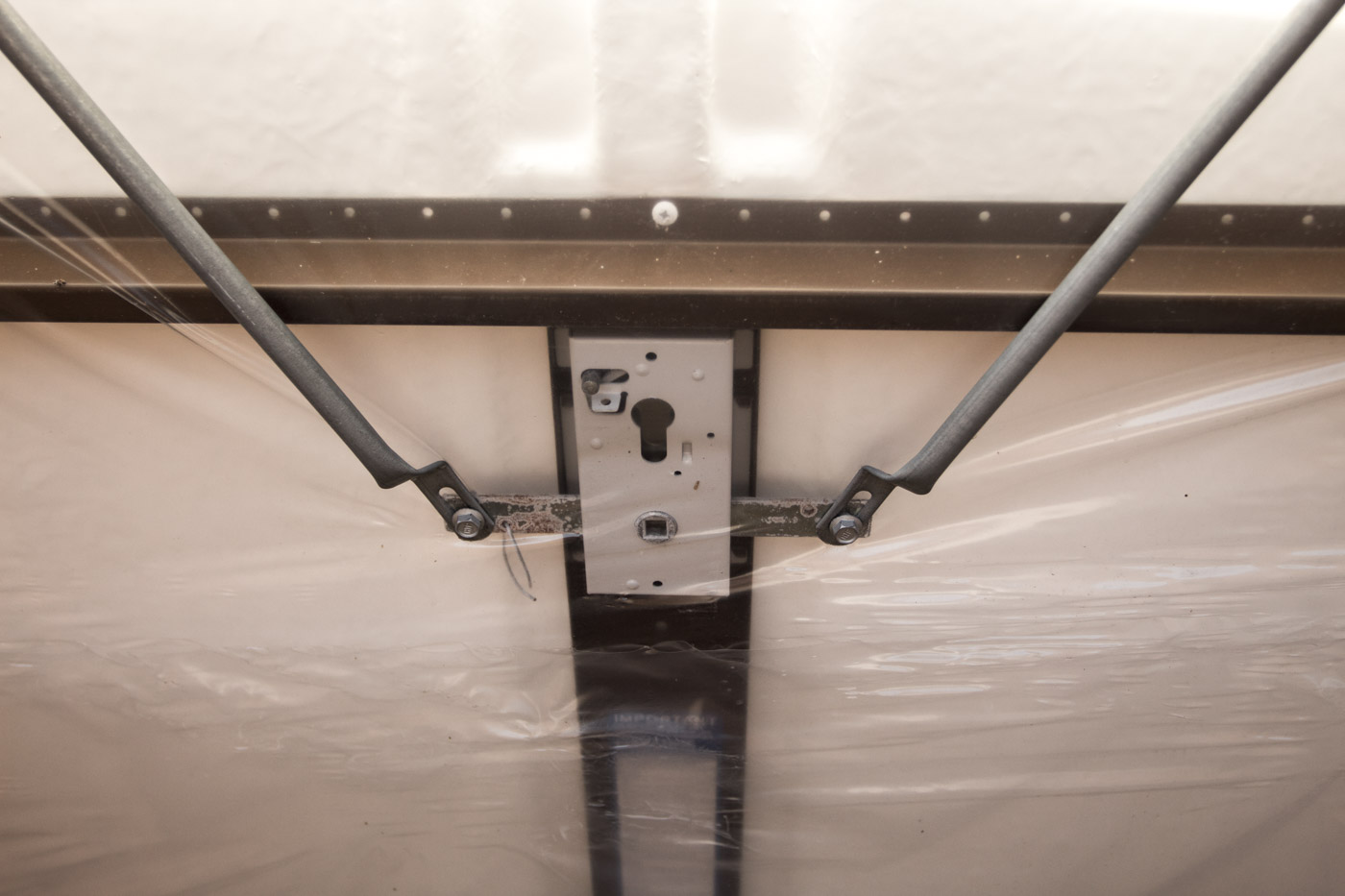 Garador Penshurst Tudor Honey Beech Canopy Garage Door