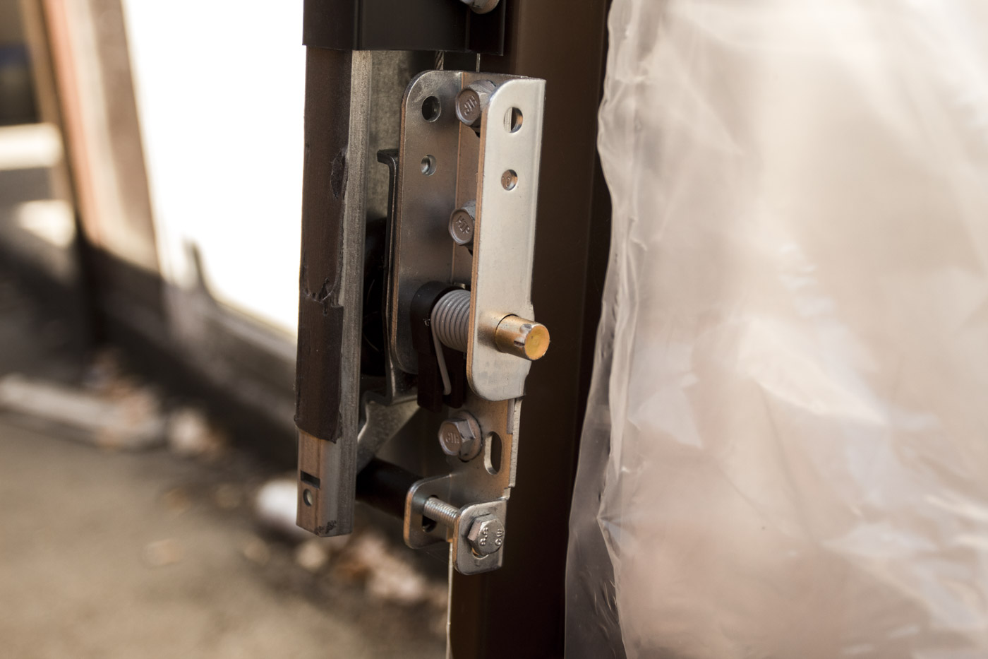 Garador Penshurst Tudor Honey Beech Canopy Garage Door