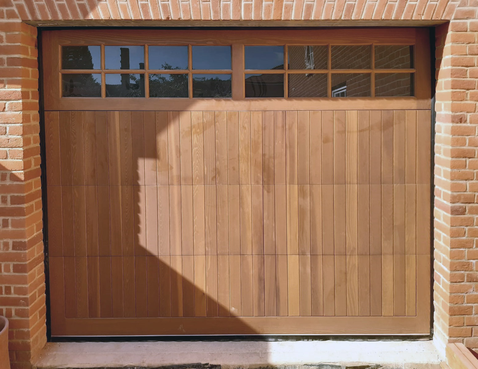 Cedar Trent Golden Oak Sectional