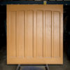Apex Cornwall Tudor in Golden Brown Panel Only Up and Over Garage Door