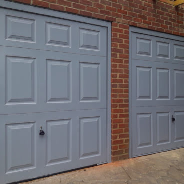 2 x Garador Beaumont Canopy Garage Doors