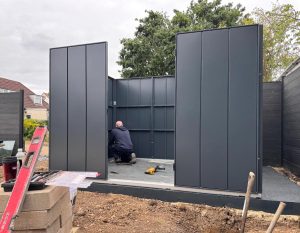 Hormann berry metal shed buildup 2 300x233 1