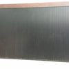 Garador Carlton Vertically Ribbed in a Fully Finished Black