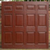 Cardale Canterbury GRP Retractable Garage Door in Moahogany Woodgrain