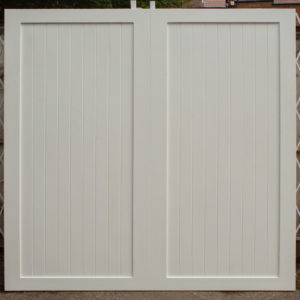 Wessex Frensham Vertical with Border in White Woodgrain