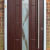 Rockdoor Vermont LH Opening Inwards in Rosewood