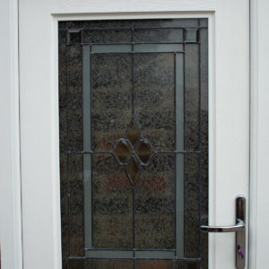 Rockdoor Windsor LH Opening Inwards in White Woodgrain