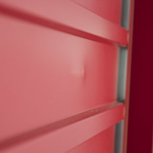 Garador Horizon Canopy Garage Door in Ruby Red
