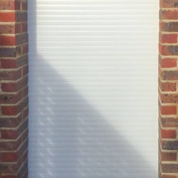 An SWS CD38 SeceuroShield Security Shutter