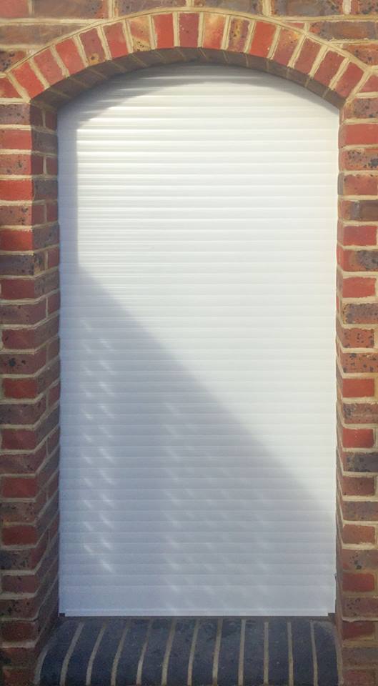 An SWS CD38 SeceuroShield Security Shutter