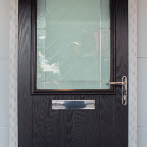 Hormann ThermoComp TR1J in Black Woodgrain