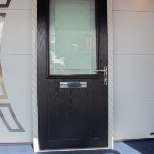 Hormann ThermoComp TR1J in Black Woodgrain