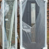 Rockdoor Vermont LH Opening Inwards with Quadra Glass + S-Lite in Anthracite
