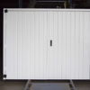 Hinged Garage Door White