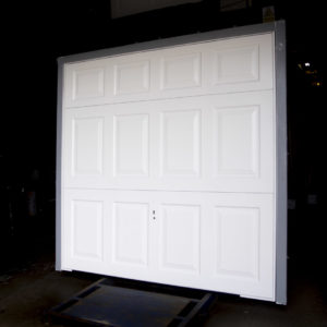 Garador Beaumont Georgian Retractable Garage Door in White