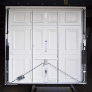 Garador Beaumont Georgian Retractable Garage Door in White