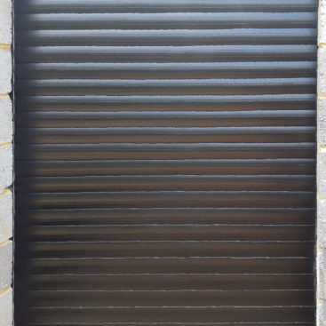 SWS SeceuroGlide Excel Roller Door in Black