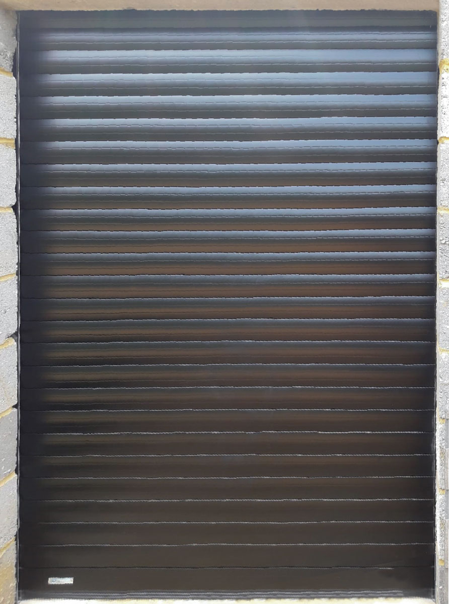 SWS SeceuroGlide Excel Roller Door in Black