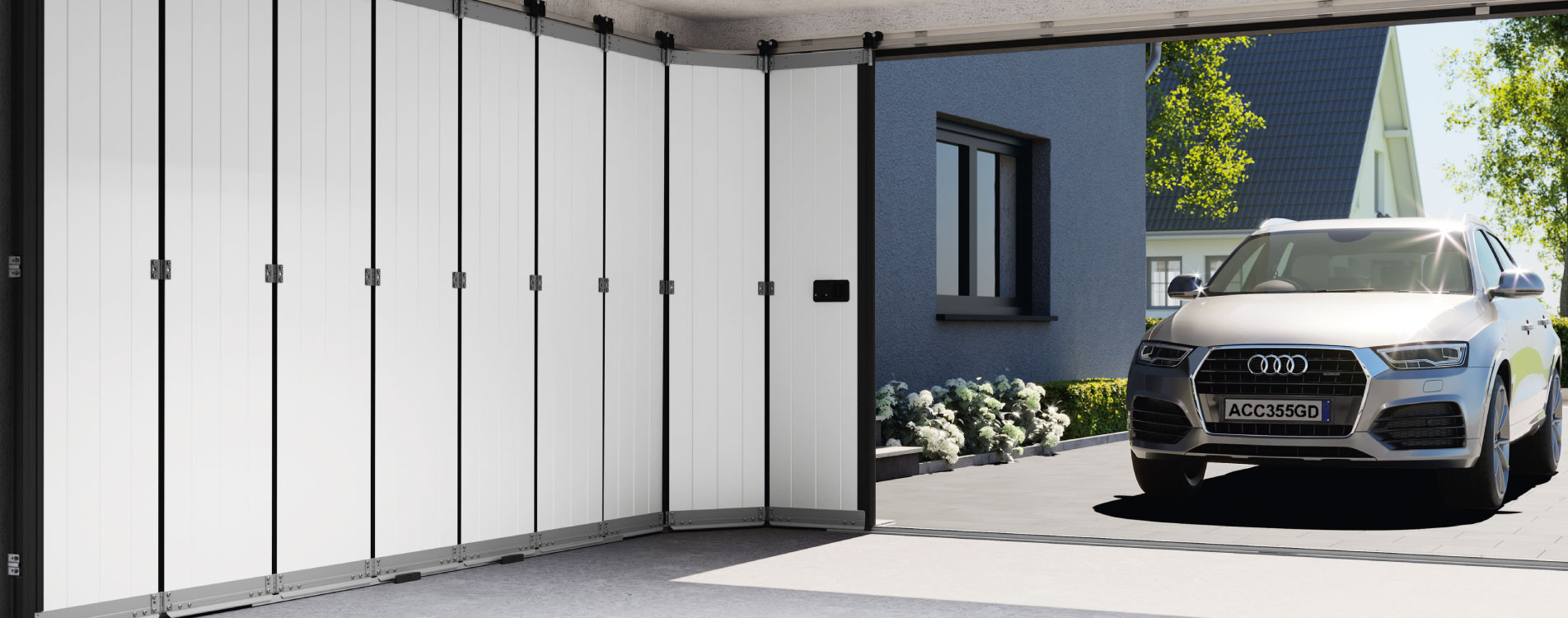 Hormann HST Side Sliding Sectional Garage Door