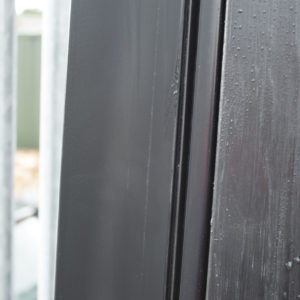 Wessex York Retractable Garage Door in Ebony