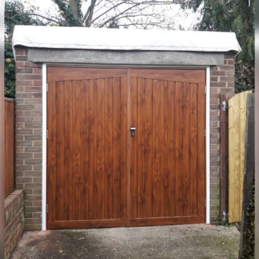 Fort Doors Steel Side Hinged Garage Door in Alton design