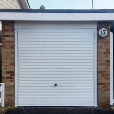 Garador Horizon Steel Up & Over Garage Door Finished In Traffic White