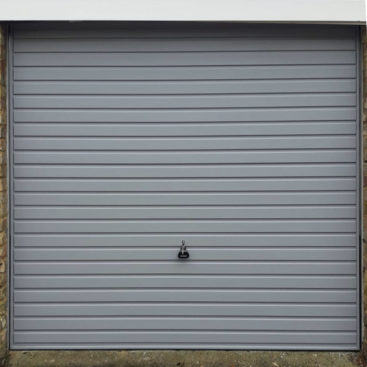 Garador Horizon Steel Up & Over Garage Door Finished in Window Grey