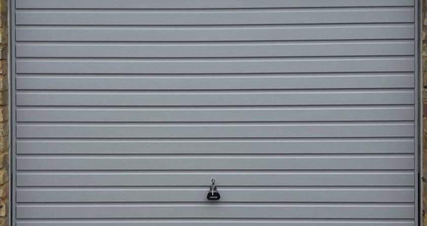 Garador Horizon Steel Up Over Garage Door Finished In Window Grey Garador Horizon Steel Up Over Garage Door Finished In Window Grey