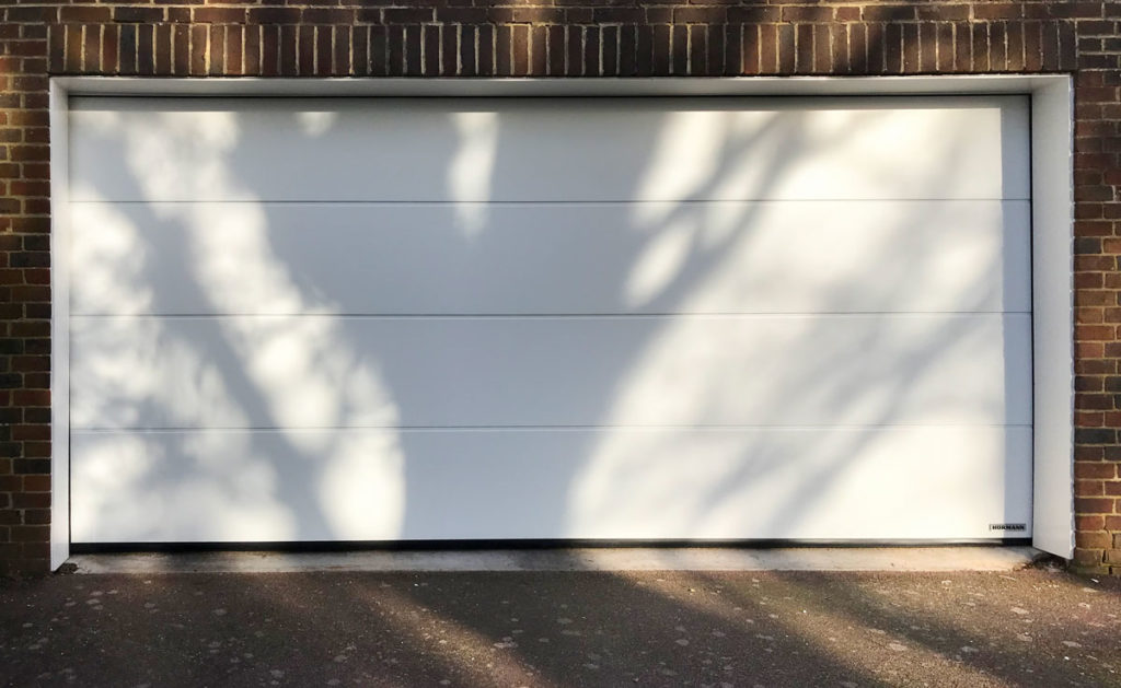 Hormann LPU42 L-Ribbed Sectional Garage Door