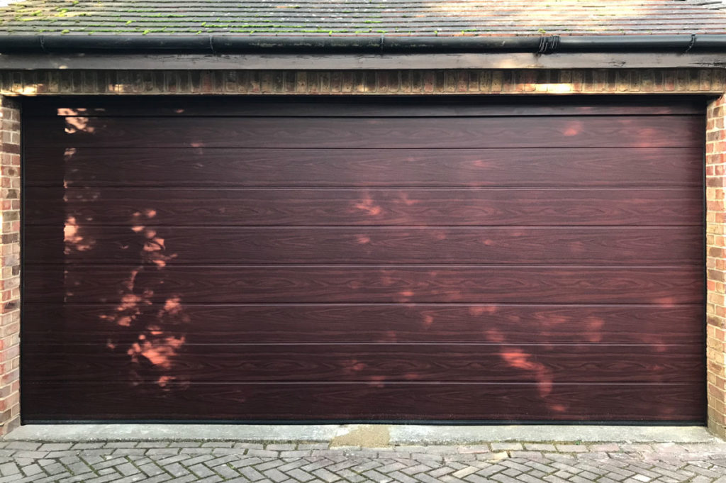 Hormann LPU42 M Ribbed Sectional Garage Door