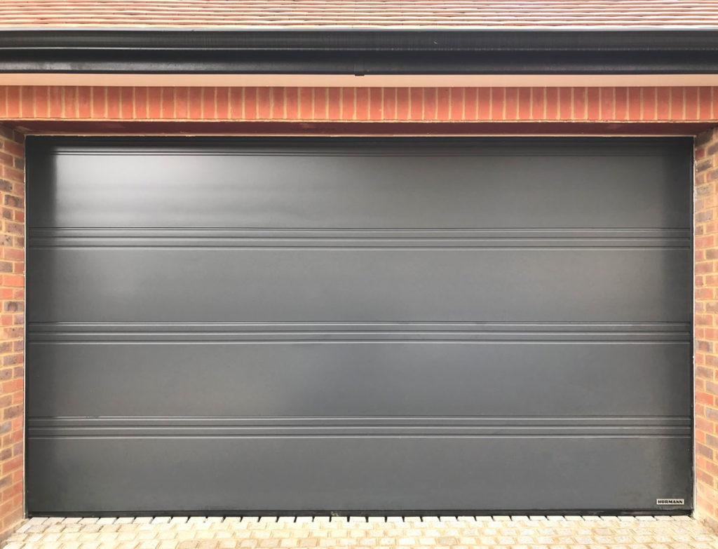 Hormann LPU42 T-Ribbed Sectional Garage Door