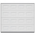 Sectional garage door