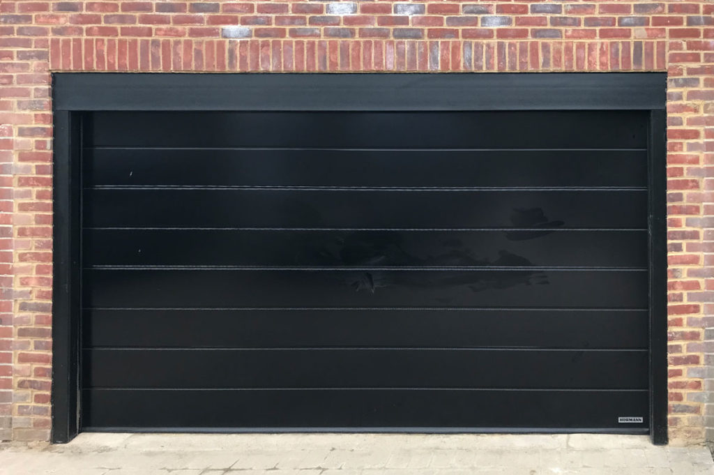 Access Garage Doors | Hormann LPU42, Sectional, Garage Door in Black