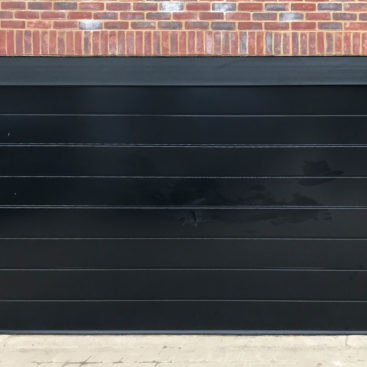 Access Garage Doors | Hormann LPU42, Sectional, Garage Door in Black