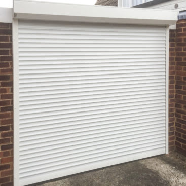 SWS SeceuroGlide Roller Garage Door in White