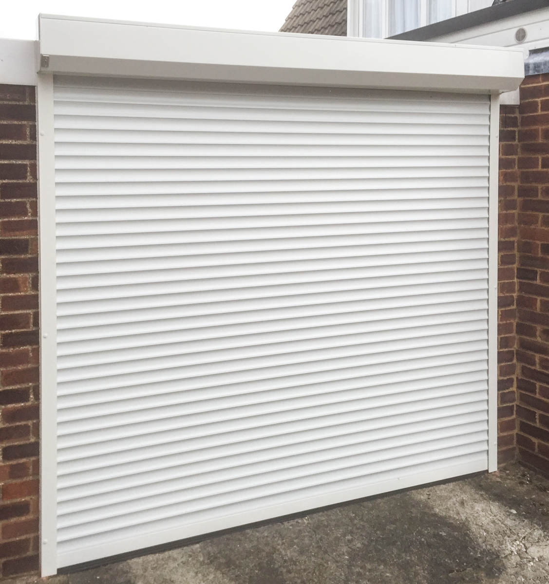 SWS SeceuroGlide Roller Garage Door in White