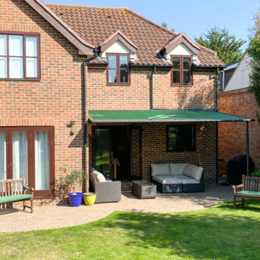 Markilux Fully Automated Pergola Finished in Green