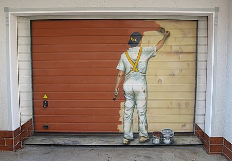 painting garage doors
