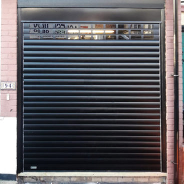 SWS SeceuroGlide Insulated Roller Garage Door Finished in Black