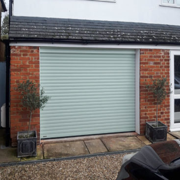 SWS SeceuroGlide Excel Insulated Roller Garage Door Finished in Agate Grey