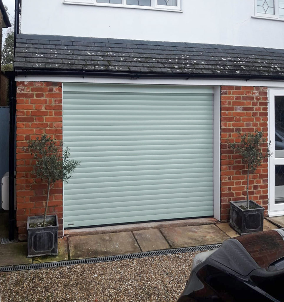 SWS SeceuroGlide Excel Insulated Roller Garage Door Finished in Agate Grey